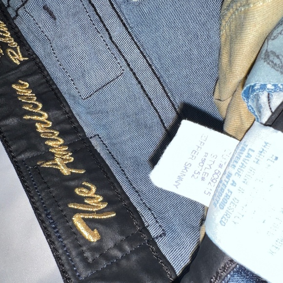 Men's Robin's Jeans Zipper Skinny R50752 Size 32 Dark Wash Authentic - Picture 4 of 8